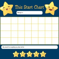 Sticker Reward Chart Printable