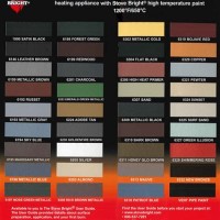 Stove Bright Paint Color Chart