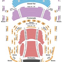 Strathmore Mansion Seating Chart