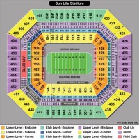 Sun Life Stadium Seating Chart Dolphins