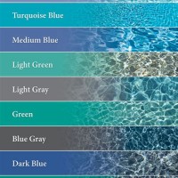 Swimming Pool Water Color Chart