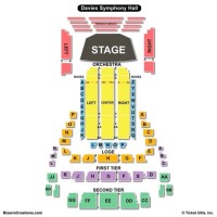 Symphony Hall Seating Chart Row