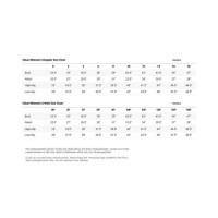 Tahari Arthur S Levine Dress Size Chart