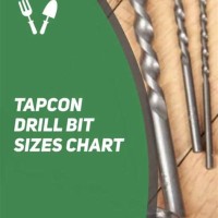 Tapcon Drill Bit Size Chart