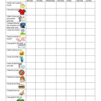 Tasks For 4 Year Old Reward Chart