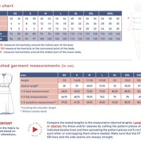 Taylor Dress Size Chart