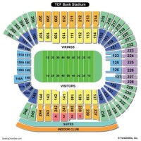 Tcf Bank Stadium Seating Chart Football