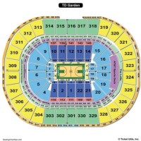 Td Bank Garden Seating Chart With Seat Numbers