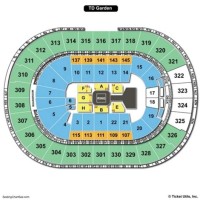 Td Banknorth Garden Seating Chart With Rows