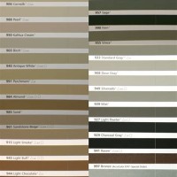 Tec Grout Color Chart