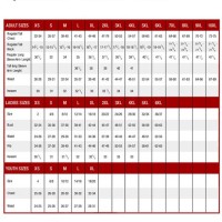 Tek Gear Big And Tall Size Chart