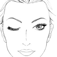 Template Printable Face Charts For Makeup Artists