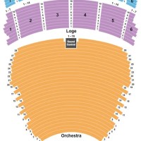 Terrace Theater Seating Chart