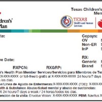 Texas Children S My Health Chart