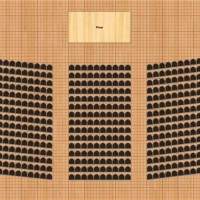 Theatre Style Seating Chart Template