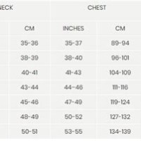 Thom Browne Shirt Size Chart