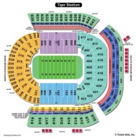Tiger Stadium Seating Chart