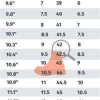 Timberland Boot Width Size Chart