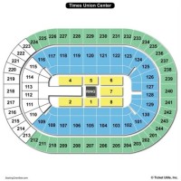 Times Union Center Seating Chart Wwe