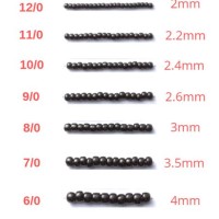 Toho Bead Size Chart