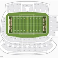 Tom Benson Hall Of Fame Stadium Canton Seating Chart