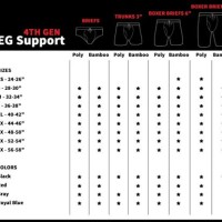 Tomboy Underwear Size Chart