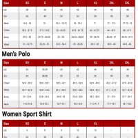 Tommy Hilfiger Size Chart Men