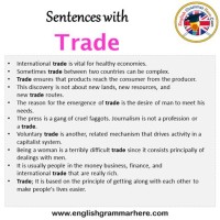 Trading Charter In A Sentence