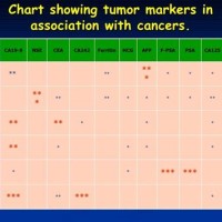 Tumor Marker Numbers Chart