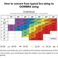 Tweens Bra Size Chart