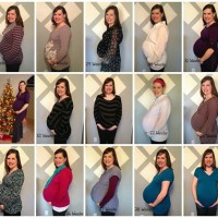 Twin Pregnancy Belly Growth Chart