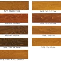 Twp Stain Color Chart