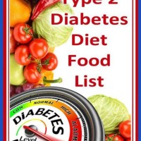 Type 2 Diabetes Food Chart