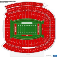 Uga Football Sanford Stadium Seating Chart