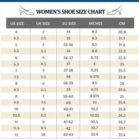 Uk Us Size Chart Women S Shoes