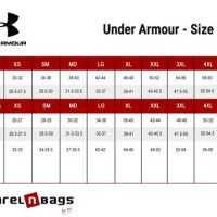 Under Armor Base Layer Size Chart