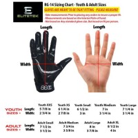 Under Armor Youth Football Gloves Size Chart