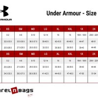 Under Armour Clothes Size Chart