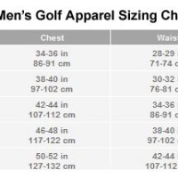 Under Armour Golf Shirt Size Chart