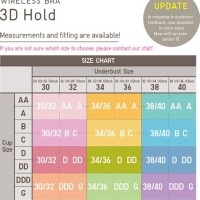 Uniqlo Bra Size Chart Malaysia