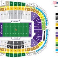 Us Bank Stadium Seating Chart Club Level