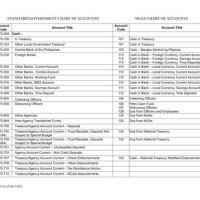 Us Federal Government Chart Of Accounts