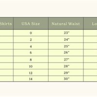 Us Jeans Size Chart Cm