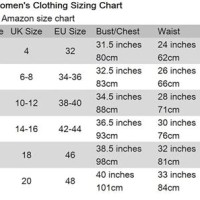 Us Jeans Size Chart To Uk