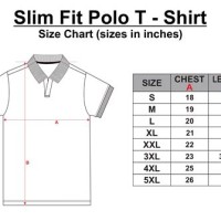 Us Polo Slim Fit Shirts Size Chart