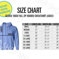 Us Sweatshirt Size Chart