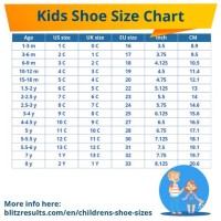 Us Toddler Shoe Size Chart Inches