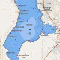 Utah Lake Depth Chart