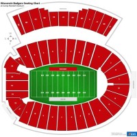 Uw Badgers Football Stadium Seating Chart