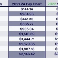 Va Benefits Pay Chart 2021